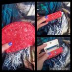 Make up tasje met lipstickhouder asian style, Ophalen of Verzenden, Zo goed als nieuw, Rood, Dame