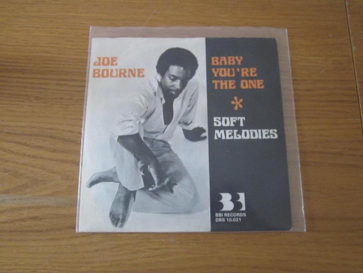 Joe Bourne - Baby You're The One 1977 BBI Holland Single, Cd's en Dvd's, Vinyl Singles, Gebruikt, Single, R&B en Soul, 7 inch