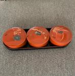 Japanse voorraaddozen op schotel, Ophalen of Verzenden