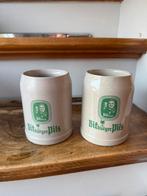 2x Bitburger pils Bierpul, Ophalen of Verzenden, Zo goed als nieuw, Pul(len), Overige merken