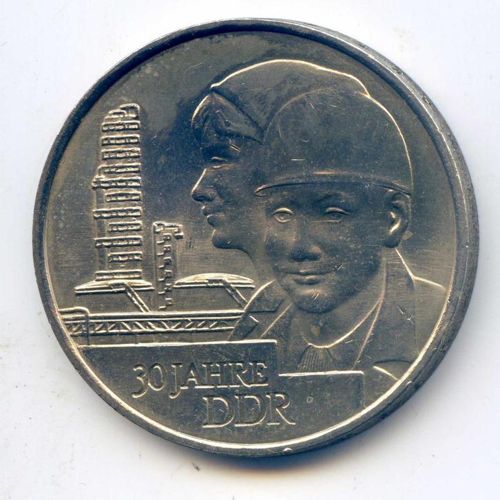 Duitsland DDR 20 Mark 1979, Postzegels en Munten, Munten | Europa | Niet-Euromunten, Duitsland, Ophalen of Verzenden