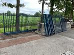 Schuifpoort, Tuin en Terras, Tuinhekken en Hekwerk, Ophalen, Gebruikt, IJzer, Overige typen