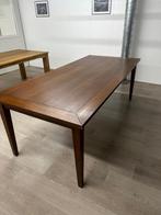 Houten eettafel, Huis en Inrichting, Tafels | Eettafels, Ophalen, Gebruikt, 200 cm of meer, 50 tot 100 cm