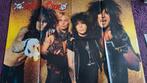 Def Leppard Motley Crue metal rock hardrock poster dubbel, Boeken, Muziek, Ophalen of Verzenden, Zo goed als nieuw