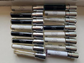 set van 16 Parfumado niche parfum decants beschikbaar voor biedingen