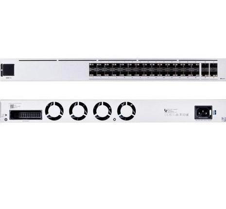 Ubiquiti USW-Pro-Aggregation met 32 10G-SFP+ 850-nm-300 mtr., Computers en Software, Netwerk switches, Zo goed als nieuw, Verzenden