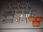 Playmobil vintage Ridders Kasteel schilden vlaggen T.E.A.B., Ophalen of Verzenden, Gebruikt
