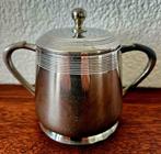 Verzilverd tinnen suikerpot – RIO Tiel, Antiek en Kunst, Ophalen of Verzenden