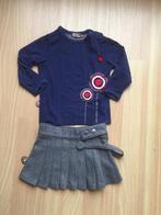 4ff 4 funky flavours longsleeve en rok maat 74 / 80 meisje, Meisje, Ophalen of Verzenden, Zo goed als nieuw, Setje