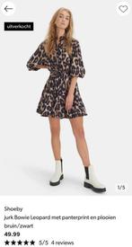 Eksept tijgerprint blouse jurk luipaard print XS S 34 36, Bruin, Ophalen of Verzenden, Zo goed als nieuw, Eksept