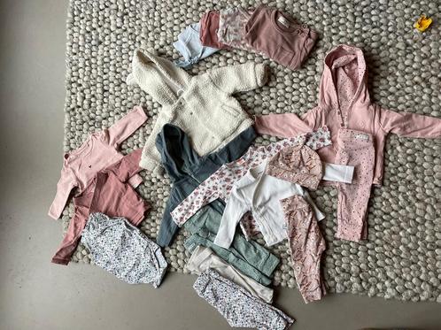 Pakket Babykleding meisje mt 50-56, Kinderen en Baby's, Babykleding | Baby-kledingpakketten, Zo goed als nieuw, Maat 56, Ophalen of Verzenden