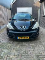Peugeot 206+ 1.1 3D 2011 Zwart, Auto's, Voorwielaandrijving, 206+, 31 €/maand, 4 cilinders