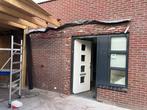 Voordeur hout wit, Doe-het-zelf en Verbouw, Deuren en Horren, Ophalen, Gebruikt, 80 tot 100 cm, Buitendeur