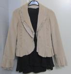 Saint Tropez jasje blazer maat S maat 36 afgezet met kant, Nieuw, Jasje, Beige, Saint Tropez