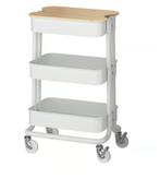 Ikea rolkast RÅSKOG / NORRÅVA, Huis en Inrichting, Ophalen, Zo goed als nieuw
