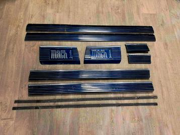 Originele 1970 Ford Mustang Mach 1 Rocker Trim SET beschikbaar voor biedingen