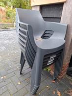 6 plastic stapelbare stoelen. Als nieuw., Tuin en Terras, Tuinstoelen, Ophalen, Zo goed als nieuw, Kunststof