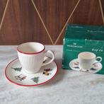 Wedgwood Windsor Christmas kop en schotel, Nieuw, Ophalen of Verzenden, Wedgwood, Kop(pen) en/of Schotel(s)
