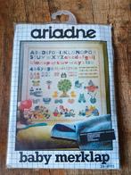 Ariadne Borduurpakket - Baby merklap, Ophalen of Verzenden, Borduurpakket