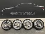 18” originele Mercedes C W206 AMG breedset velgen + banden, Auto-onderdelen, Banden en Velgen, 18 inch, Gebruikt, Banden en Velgen