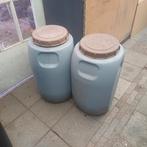 2 tonnen 70 ltr, Tuin en Terras, Regentonnen, 150 liter of meer, Ophalen