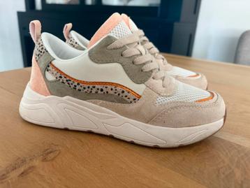 Ann Rocks dames sneakers beige maat 37 beschikbaar voor biedingen