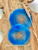 Prachtige kobalt blauw onderzetter Nail Art palet Epoxy Art, Ophalen, Nieuw, Overig