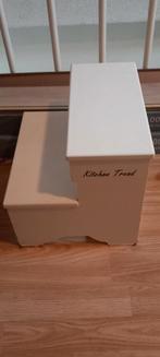 Trapje keuken wc krukje, Ophalen of Verzenden, Gebruikt, Hout