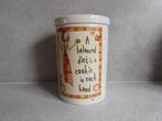Cookie Pot "A Balanced Diet is.." Born to Shop Johnson Broth, Huis en Inrichting, Keuken | Servies, Overige typen, Ophalen of Verzenden