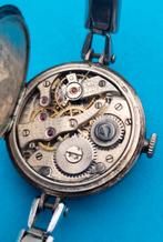 Antiek zilver ( zak) horloge 1910-1920, Ophalen of Verzenden, Overige merken