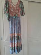 Zijden Zomerjurk  Ibiza Boho Nieuw met Kaartje, Kleding | Dames, Jurken, Ophalen of Verzenden, Nieuw, Overige kleuren, Onder de knie