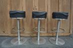 Satelliet barkrukken, barkruk | 9 stuks, Met voetsteun, 60 tot 90 cm, Ophalen of Verzenden, Metaal
