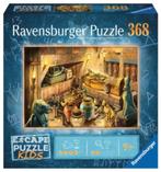 Ravensburger: Escape Puzzel Kids: In het oude Egypte 368 stu, Hobby en Vrije tijd, Denksport en Puzzels, Ophalen of Verzenden
