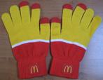 Nieuwe touchscreen handschoenen van Mc Donalds., McDonalds, Ophalen of Verzenden, Nieuw, Handschoenen
