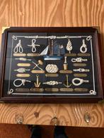 Mooi schilderij met knopen, Sieraden, Tassen en Uiterlijk, Horloges | Antiek, Ophalen, Staal, Overige merken, 1960 of later