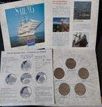 Sail 95 Amsterdam set van 5 munten, Verzenden, Overige waardes, Setje
