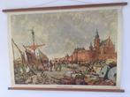 Verschillende oude schoolplaten, origineel, Antiek en Kunst, Ophalen, Overige thema's