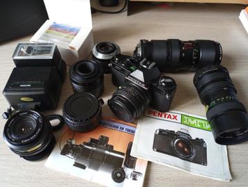 Pentax MV ~ zeer complete set beschikbaar voor biedingen