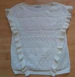 Apart wit hesje van Esprit met volant maat S, Wit, Ophalen of Verzenden, Zo goed als nieuw, Maat 36 (S)