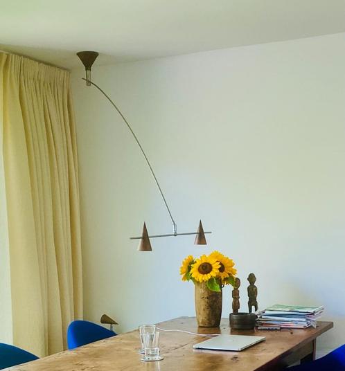 Pieter Spruyt-lamp, Huis en Inrichting, Lampen | Plafondlampen, Gebruikt, Metaal, Ophalen
