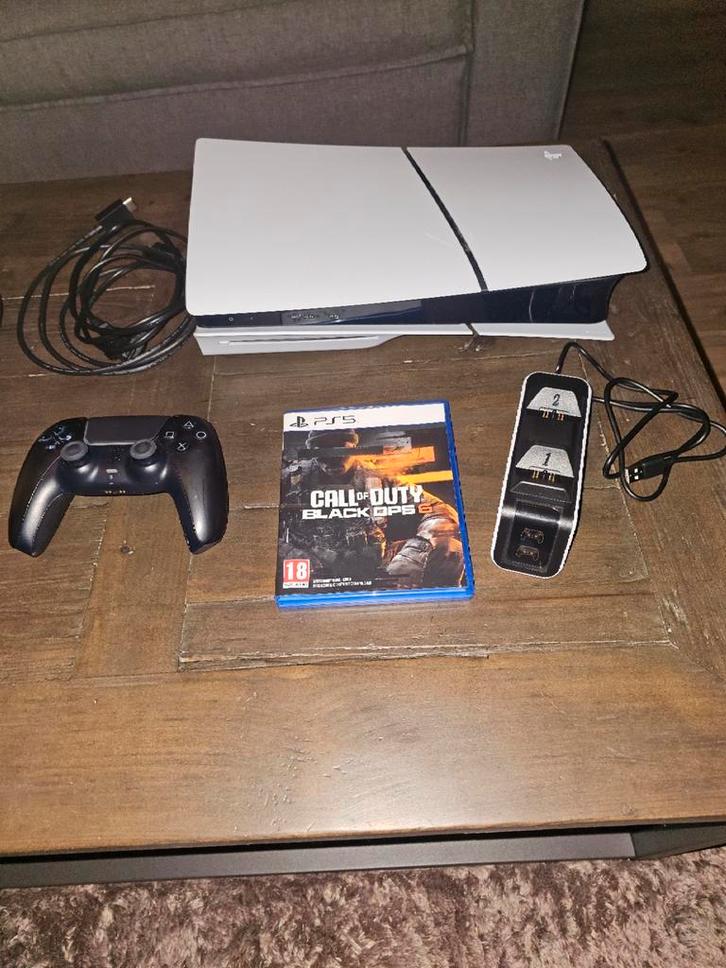 Playstation 5 disk editie, 1 jaar oud met bon, Spelcomputers en Games, Spelcomputers | Sony PlayStation 5, Zo goed als nieuw, Ophalen of Verzenden