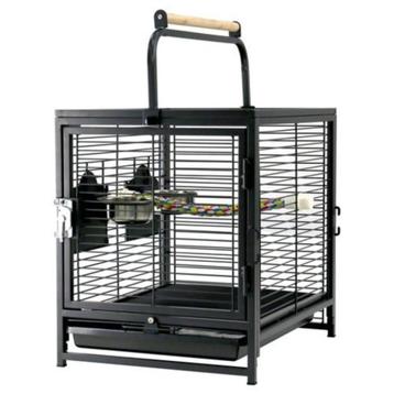 Keddoc Transportkooi Transporter Zwart – 47,6 x 37,5 x 45,7  beschikbaar voor biedingen