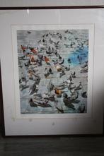 Gesigneerde artprint - De Keyzer 1991 - Duiven, Antiek en Kunst, Ophalen
