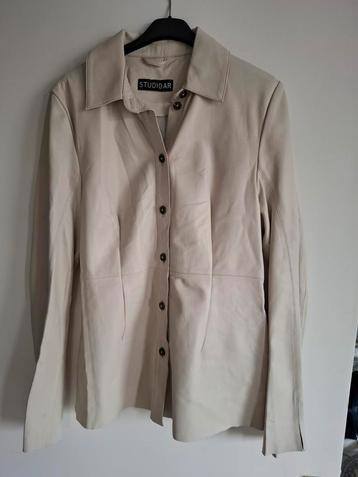 Studio Ar leren blouse/jasje Maat 40 beschikbaar voor biedingen