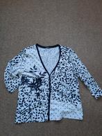 apart zwart/wit vestje Gerry Weber maat 42, Kleding | Dames, Truien en Vesten, Ophalen, Zwart, Maat 42/44 (L), Zo goed als nieuw