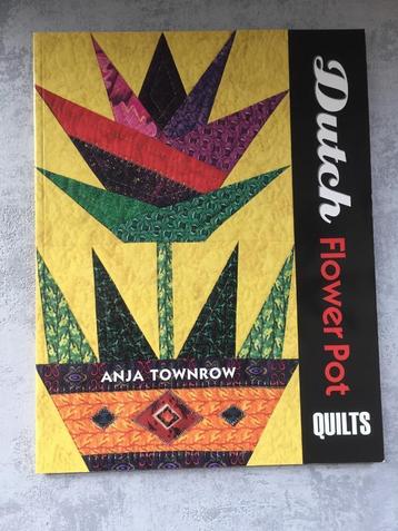 	 Dutch Flower Pots Quilts Anja Townrow beschikbaar voor biedingen