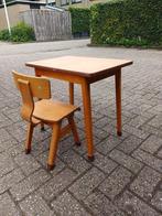 kleuterschool bureau + stoel, Ophalen, Gebruikt, Overige typen