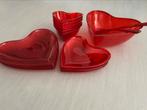 Plastiek servies in hartjes vorm, Ophalen, Overige stijlen, Bord(en)