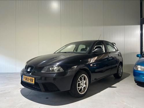 Seat Ibiza 1.4 2006 Zwart, 5 deurs, nieuwe APK!, Auto's, Seat, Bedrijf, Ibiza, Benzine, Hatchback, Handgeschakeld, Geïmporteerd