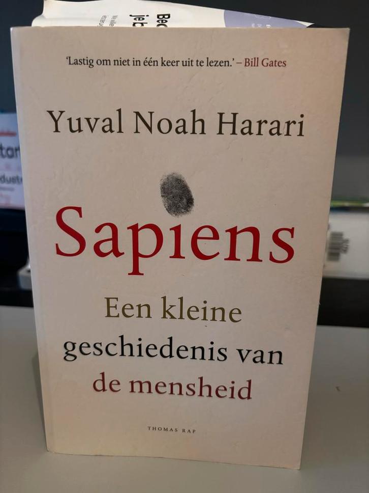 Sapiens - Yuval Noah Harari, Boeken, Geschiedenis | Wereld, Gelezen, Overige gebieden, 20e eeuw of later, Ophalen of Verzenden
